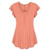 Casual Womens Summer Dress With Pleated Skirt And Ruffle Sleeves For Spring Fashion