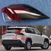 For 2020 2021 2022 2023 Toyota RAV4 RAV 4 Car Accessories Outside Taillight Shell Tail Lamp Cover Brake Lights Mask Plexiglass