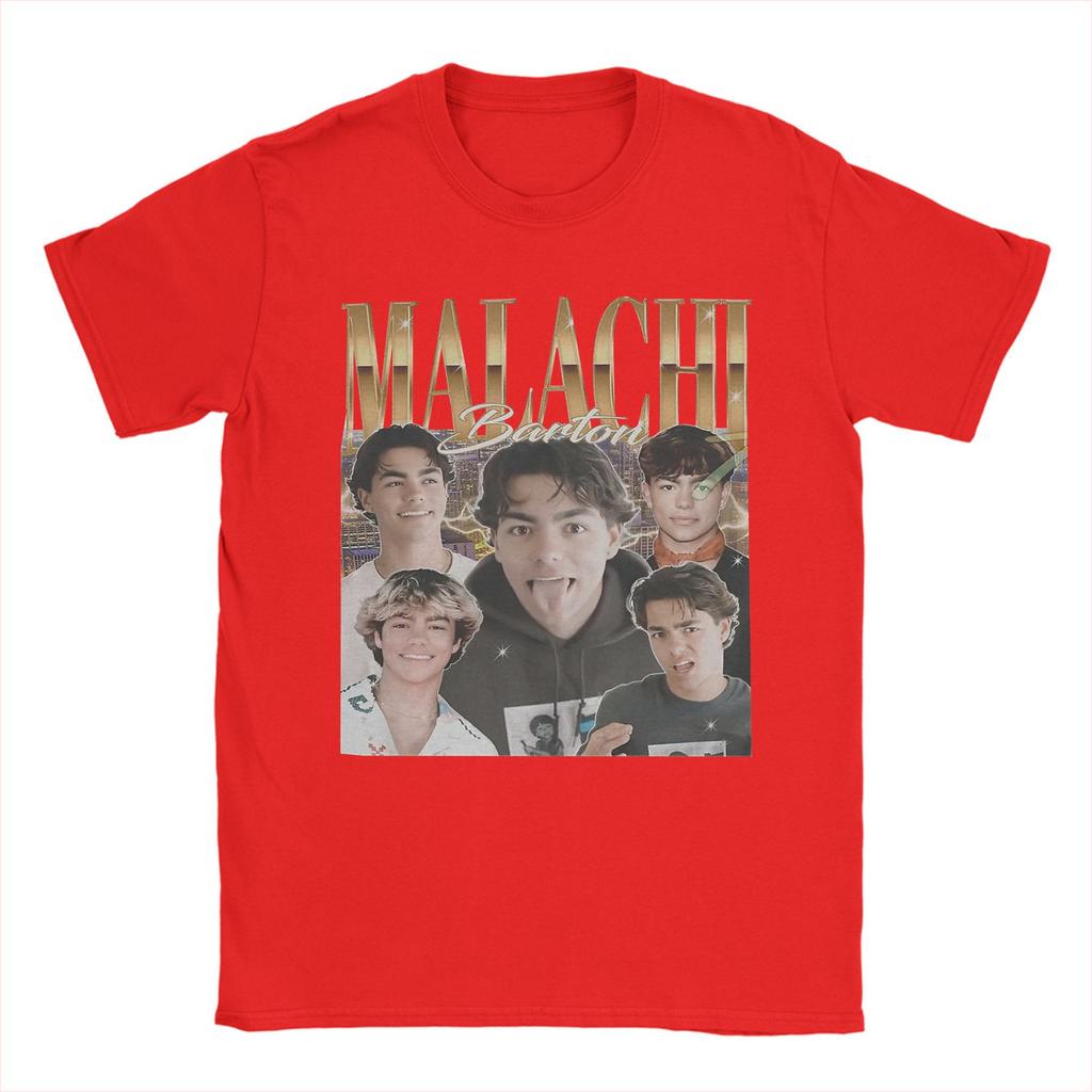 Men's Malachi Barton T Shirts  Cotton Clothing Vintage Short Sleeve Crew Neck Tee Shirt Original T-Shirt