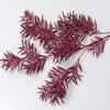 Plastic Artificial Rime Bamboo Leaves Wedding False Blossom For Decor Event