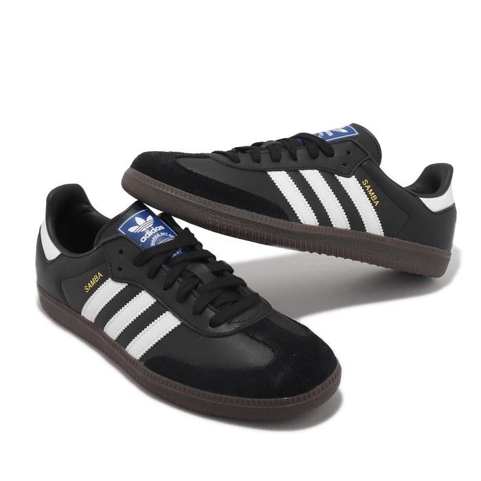 [Adidas] Samba OG Men's Casual Shoe B75807, 9.25 inch (23.5 cm) Core Black/Footwear White/Gum