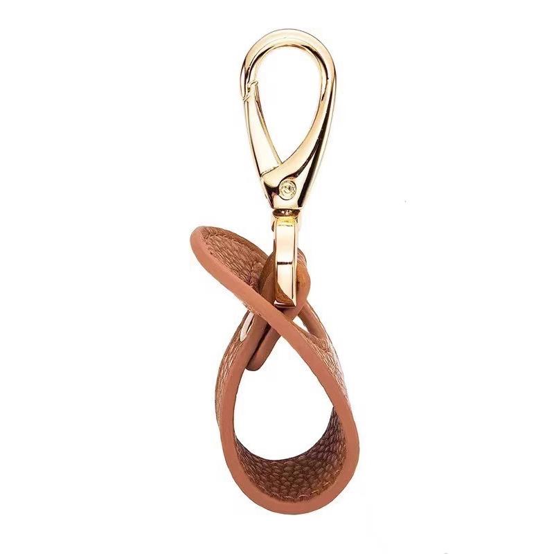 

5 Pcs Outdoor Travel Hat Clip Hook Silk Scarf Buckle PU Leather Handbag Hat Clip Summer Sun Hat Storage Hanging Buckle Clip коричневый