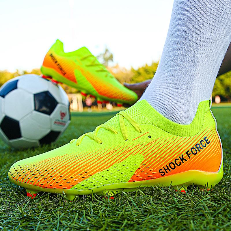 Männer Fußball Schuhe Kinder Fußball Stiefel Frauen Professionelle Fußball Stollen Rutschfeste Chaussure Fußball FG Outdoor Fußball Schuhe