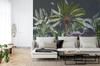 Photomural Animals Amidst Palm Trees And Plants Smooth Vinyl 368x280