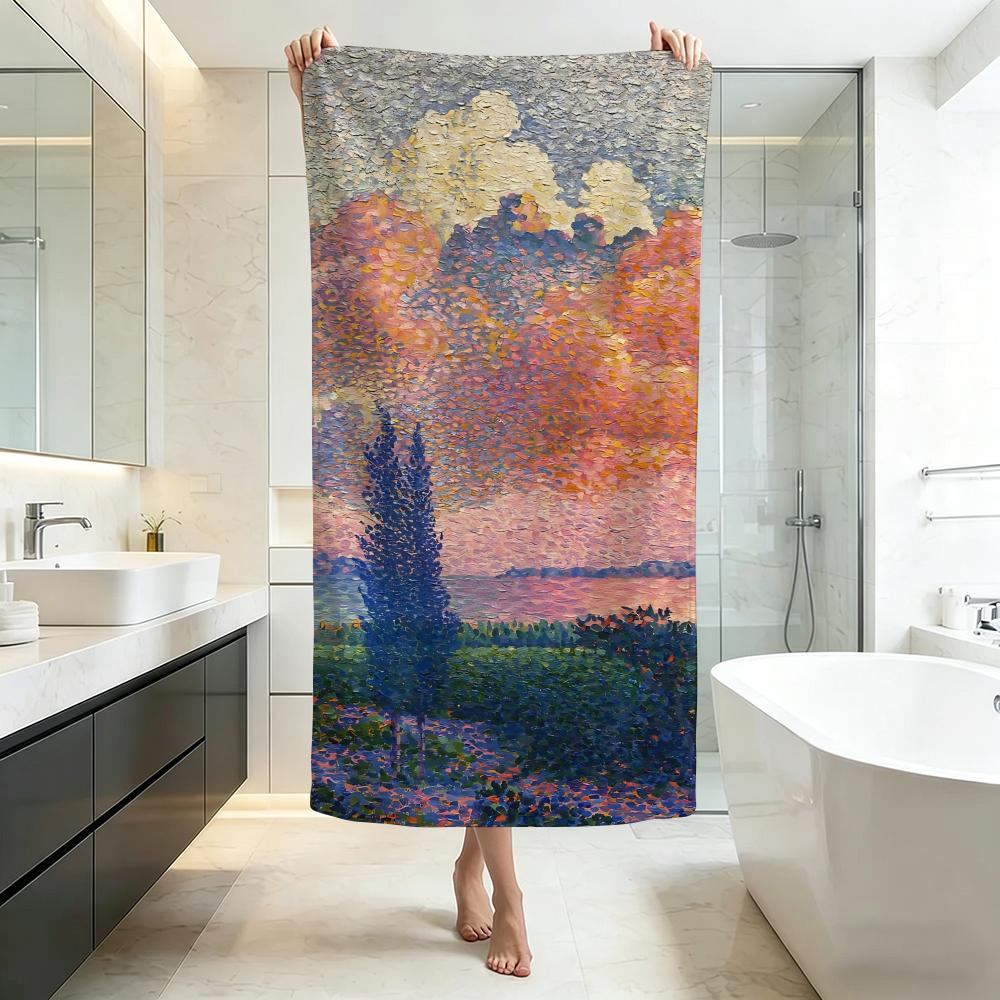 Soft C-Camille PissarroS Towel Five-Star Hotel Quality Eco-Friendly Ultra Soft Thick Towels & Beach Towels