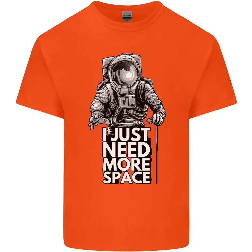 I Just Need More Space Funny Astonaut Unisexs Light Cotton TShirt