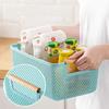 Multifunktionaler Hohlraum-Aufbewahrungskorb Kunststoff-Kleinteile-Aufbewahrungskorb Badezimmer Nachttisch Küche Außenaufbewahrung