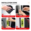 Car Door Diamond Reflective Sticker Body Side Anti-collision Protection Stickers For Opel Mokka Astra H K J G Corsa D E Vectra C