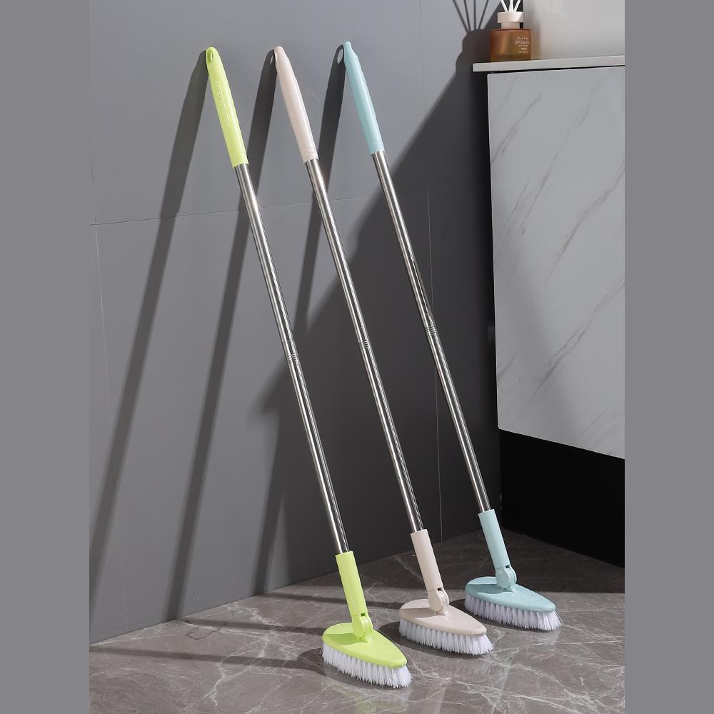 Ergonomic Grout & Toilet Cleaning Brush with Long Handle