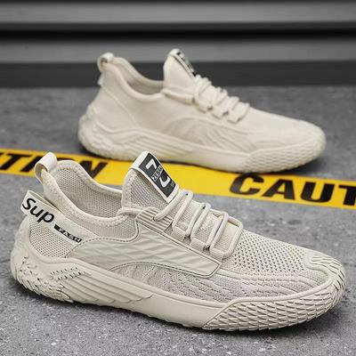 Modne letnie nowe męskie trampki oddychające buty z siateczki odporne na zapachy lekkie wygodne buty sportowe buty do biegania męskie tenisowe męskie