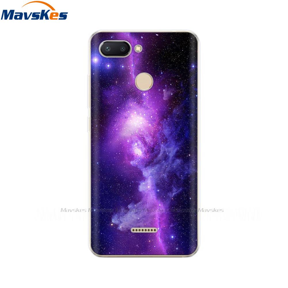 Silicone Cover for Xiaomi Redmi 6 Case Full Protection Soft Tpu Back Cover Phone Case for Xiaomi Redmi 6 Redmi6 Bumper Coque Bag