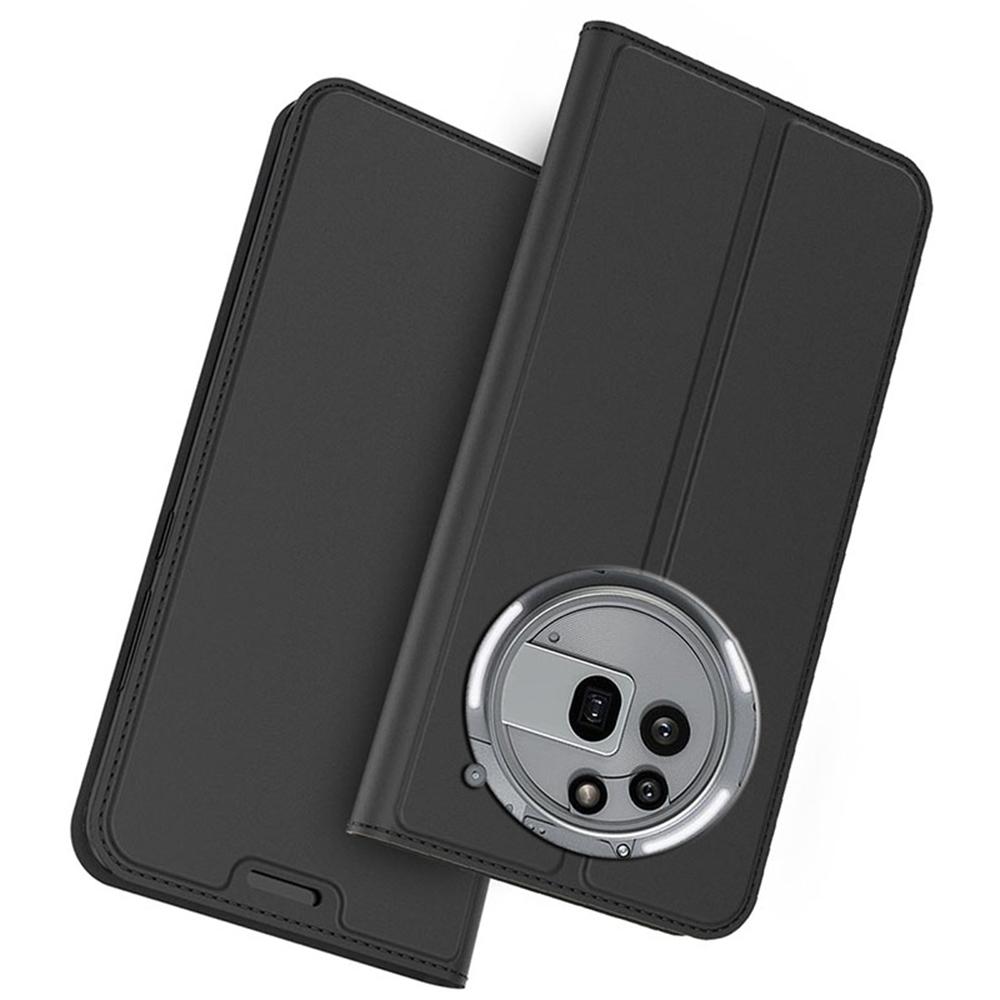 For Nothing Phone (3a) Pro Case PU Leather Phone Cover with Card Holder Stand