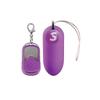 Oeuf Vibrant Rechargeable - Violet - 10 Modes De Vibration - Télécommande Sans Fil - Design Unique