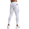 Men's Sports Running Trousers Workout Pants with Pocket Quick Dry Compression Tights Gym Fitness Workout Cycling Leggings