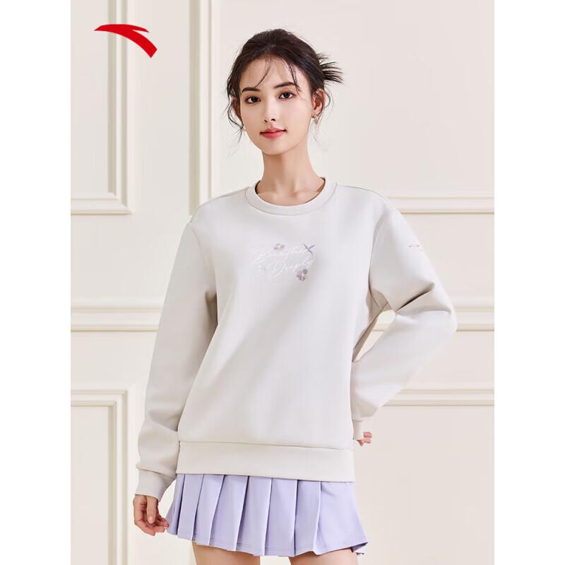 Anta Women s Easy-Care Crewneck Sweatshirt L