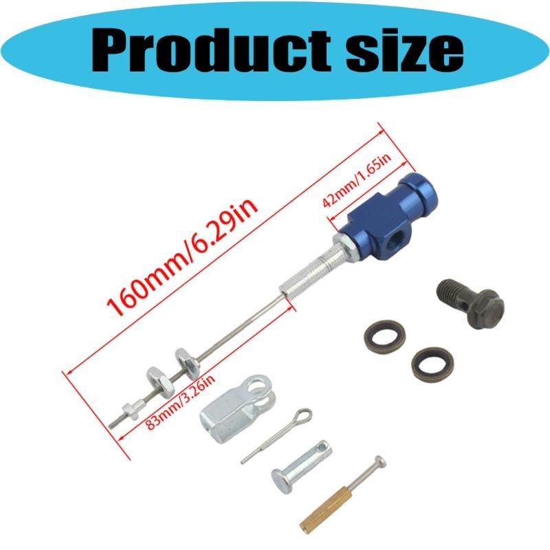 Upgrades Hydraulic Clutch Slave Cylinder Strong Aluminum Easy to Install Hydraulic Clutch Pump for Off Road Motorcycles