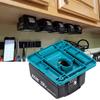 Organize Your Workshop with 5 Pack Battery Holders for 18V Batteries
