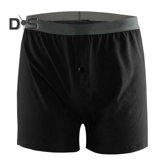 Pánské boxerské spodní prádlo Pružný pás vpředu ve střední části Dekor U-konvexní Šortky Kalhotky Pohodlné oblečení na spaní Denní nošení