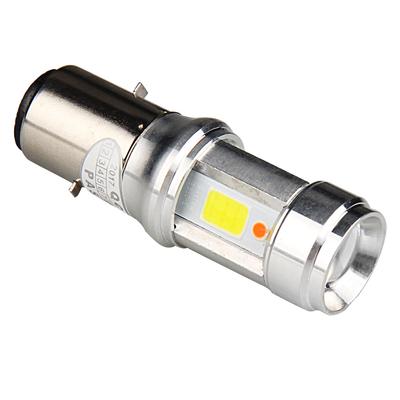 Motorcycle LED Headlight H4BS(BA20D)-POOPEE Light Bulb 12W DC9-85V Bridgelux COB