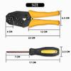 Multifunction Ratchet Crimper Plier Crimping Tool + Cable Wire Electrical Terminals Screwdriver Electrician Tools 4-In-1