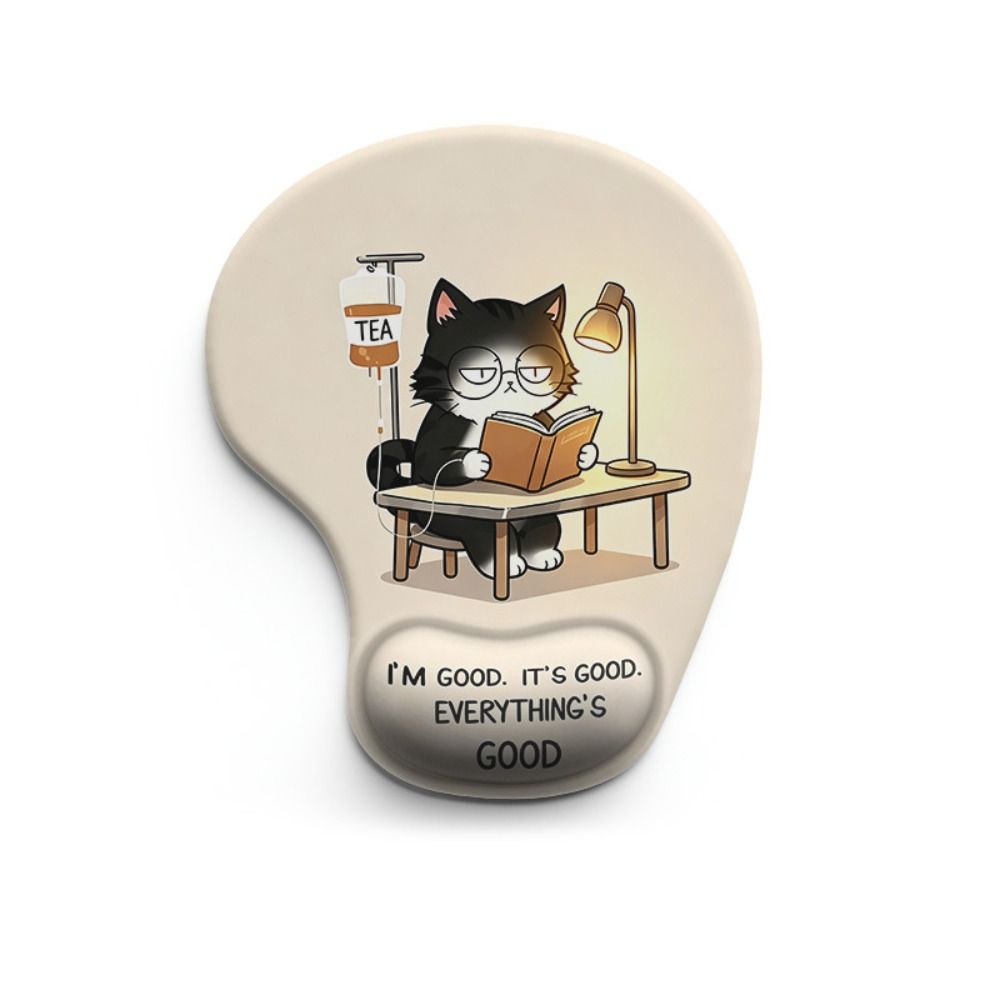 Soft Cartoon Animal Mouse Pad Silicone Desktop Wrist Support Comfortable Wrist Rest  Home Office