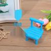 Mini Detachable Chair Phone Holder - Cute Small Stool Ornament for Desktop