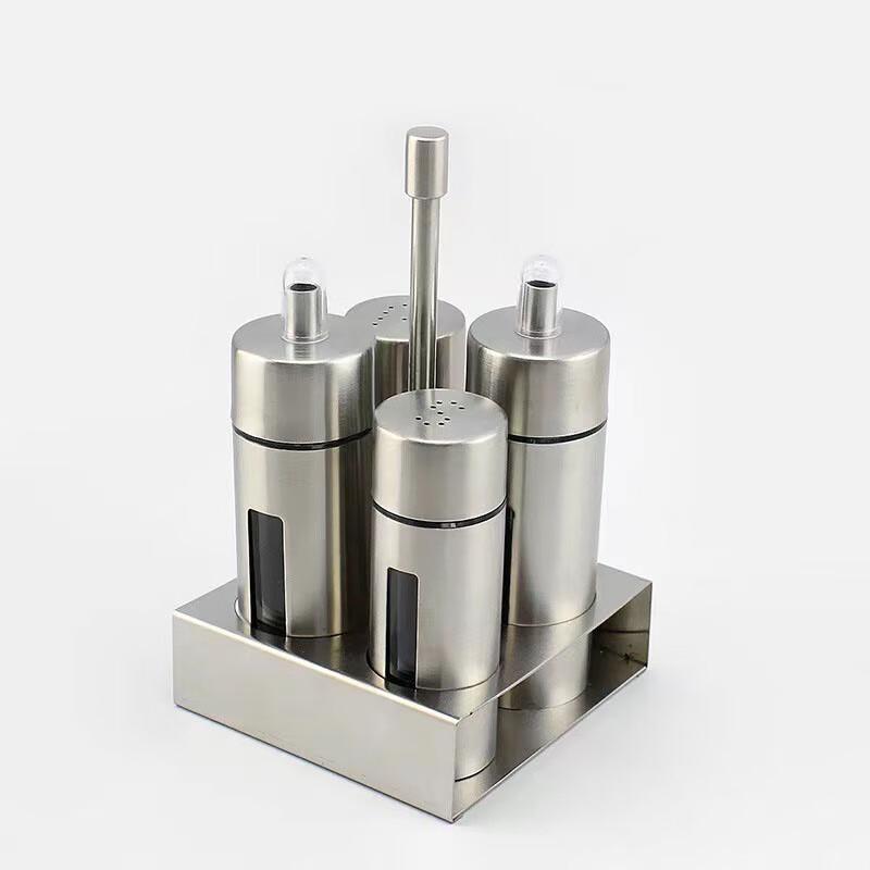 304 Stainless Steel Luxury Seasoning Bottle Set