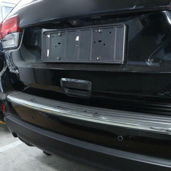 For 2014- Jeep Grand Cherokee Carbon Fiber Rear Trunk Door Handle Bowl Cover