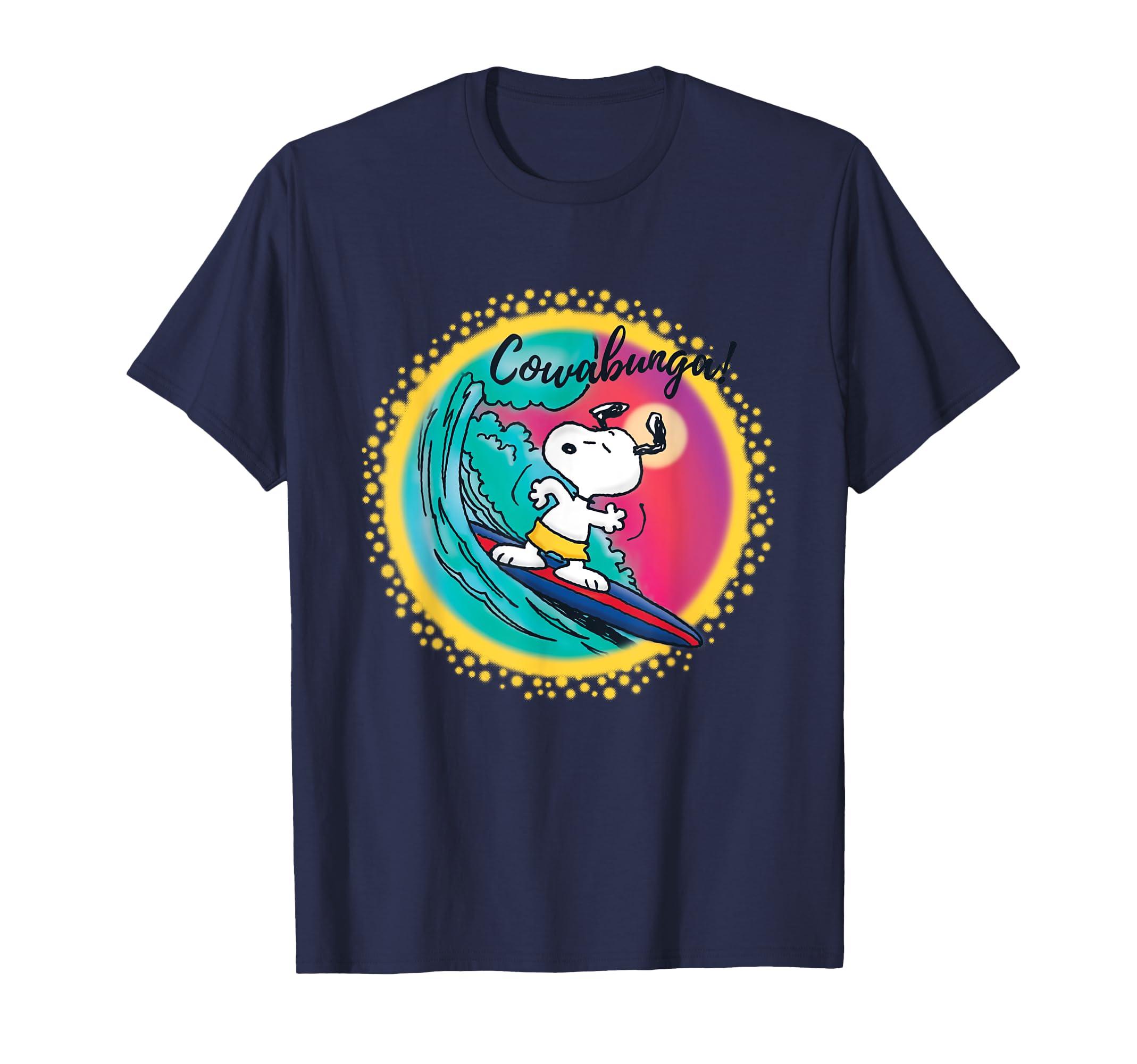

Футболка Peanuts Snoopy Surfing Cowbunga синий