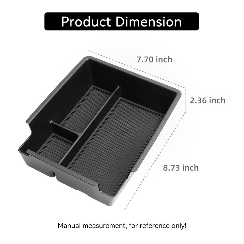Smabee Left Drive for Geely Starray EX5 EM-i 2025 2026 (Not Fit EV) Center Armrest Storage Box ABS Tray Organizer Accessories