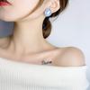 Irregular Geometric Clip On Earrings For Women Non Pierced Candy Color Resin Jewelry  Ear Cuff Earring Daily Accessories