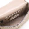 FENDI 8BS017 Selleria Mini Bucket 2-Way Chain Shoulder Bag Handbag Taupe/SVHardwareUsed