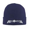Helloween Rock Band Warm Knitted Cap Winter Knit Bonnet Hat Skullies Beanies Hip Hop Caps for Unisex