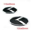 7pcs ABS Auto Emblem for KIA K2 K3 KX3 K5 Sorento Rio Forte Sportage Ceed T25 Optima Carens Front Trunk Steering Wheel Hub Stickers