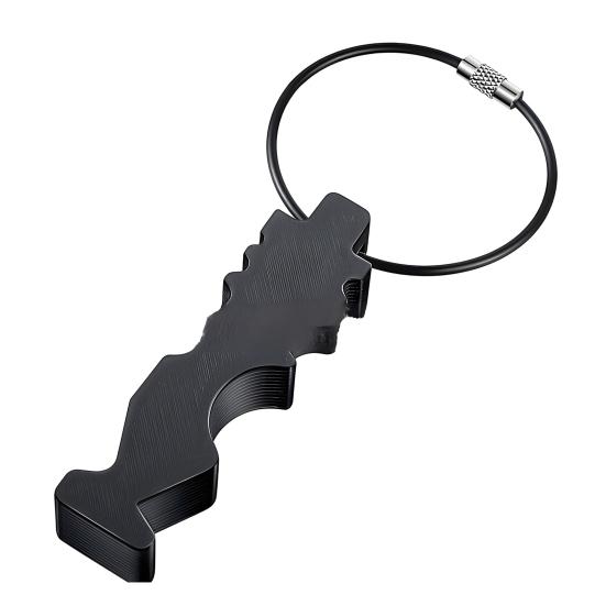 

Инструмент для ремонта и обслуживания дискового гольфа Удалитель царапин с летающего диска Скребок «все в одном» Очиститель канавок для летающих дисков Гольф чёрный