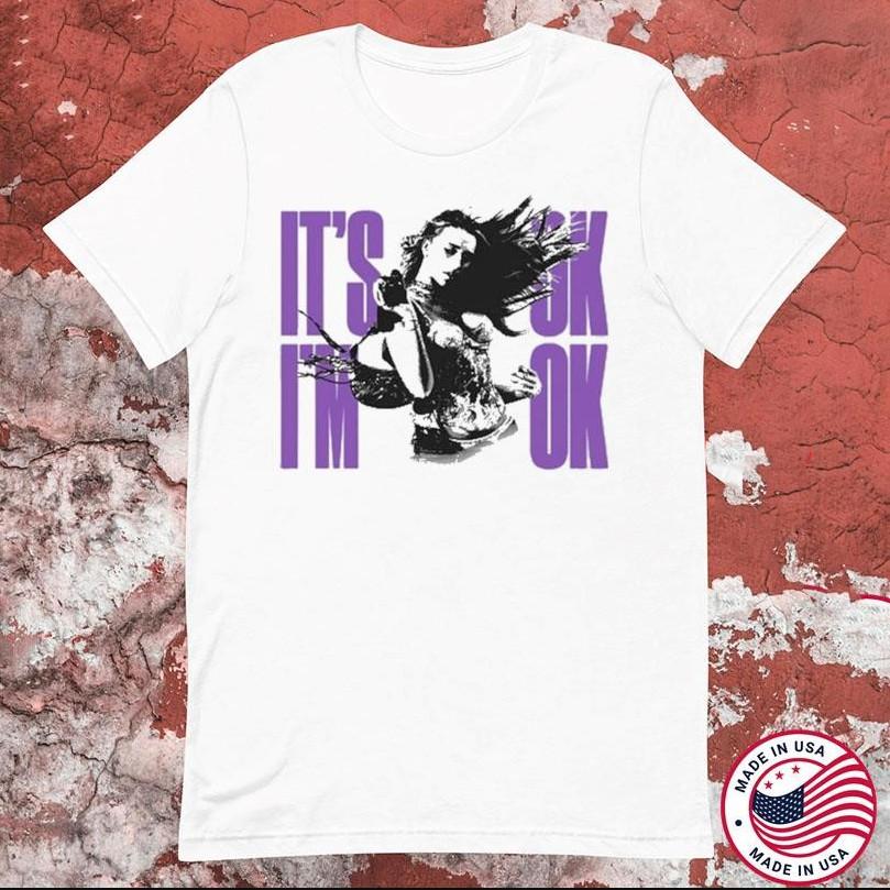 Tate Mcrae It s Ok I m Ok T-shirt size S-5XL XXXL