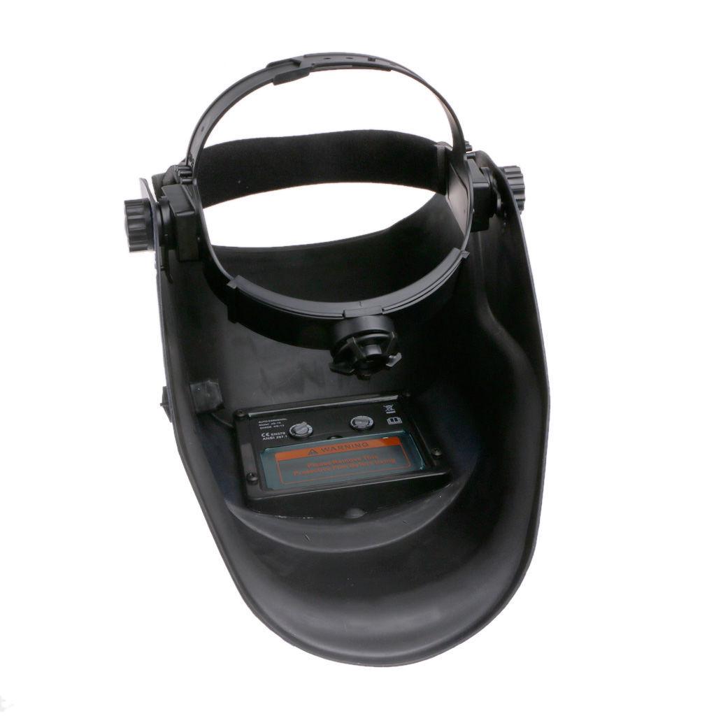 Auto-Darkening Welding Helmet with Lightweight Face Protection for Arc Welding