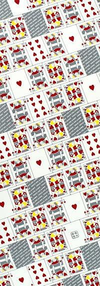 

Someno Anbo Tenugui My Heart Authentic Dyed Cotton Made in 35cm x 100cm From Red 100% Tokuoka, Japan,