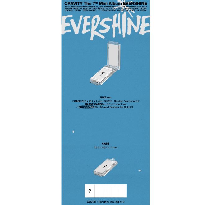CRAVITY - The 7th Mini Album EVERSHINE (PLVE Ver.)