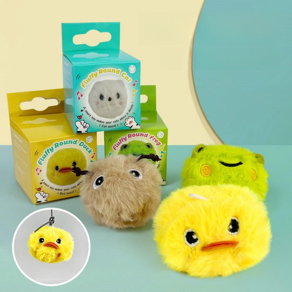 Katzenspielzeug, Interaktives Katzenspielzeug, Katzensport für drinnen, Plüschtiere