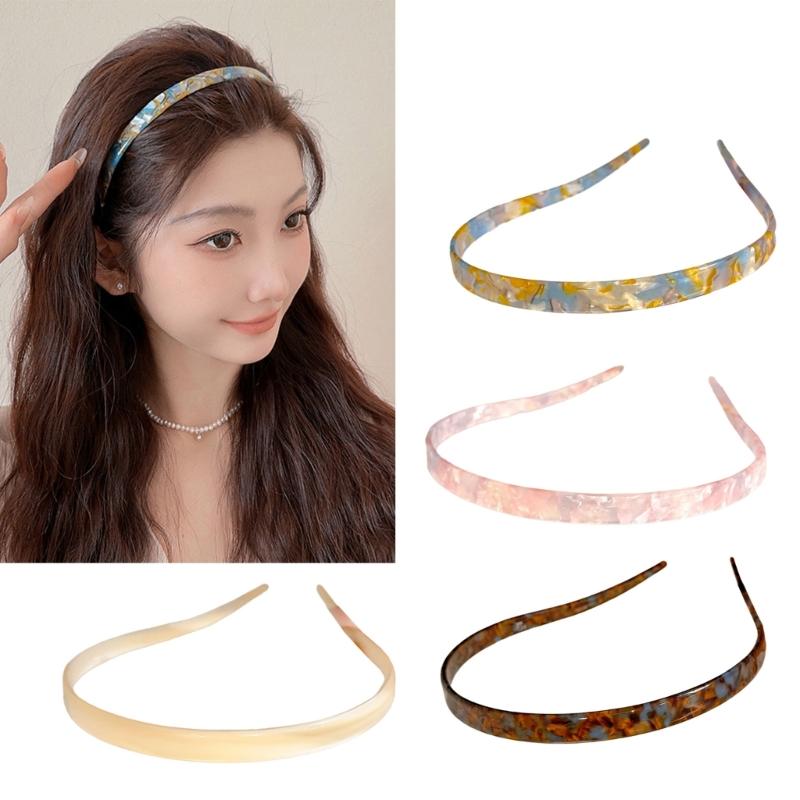 Multipurpose Acetate Hairband Simple High Crowns Headbands Multi Functional Hair Accessory For Fashionable Style 2025