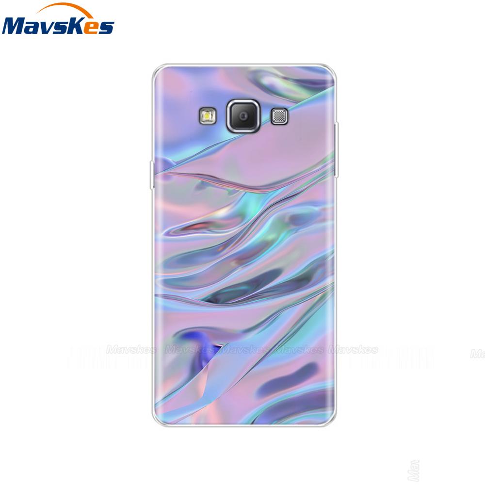 Silicon Phone Case For Samsung Galaxy A3 2015 Flower Cat A300 Soft TPU Back Cover For Samsung A3 2015 A300H A3000 SM-A300F pop