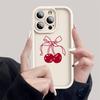 Cherry Flower Phone Case for Apple iPhone 16 11 13 15 12 14 Pro Max 13 12 14 Plus 16 11 15 Pro Silicone Soft Cover