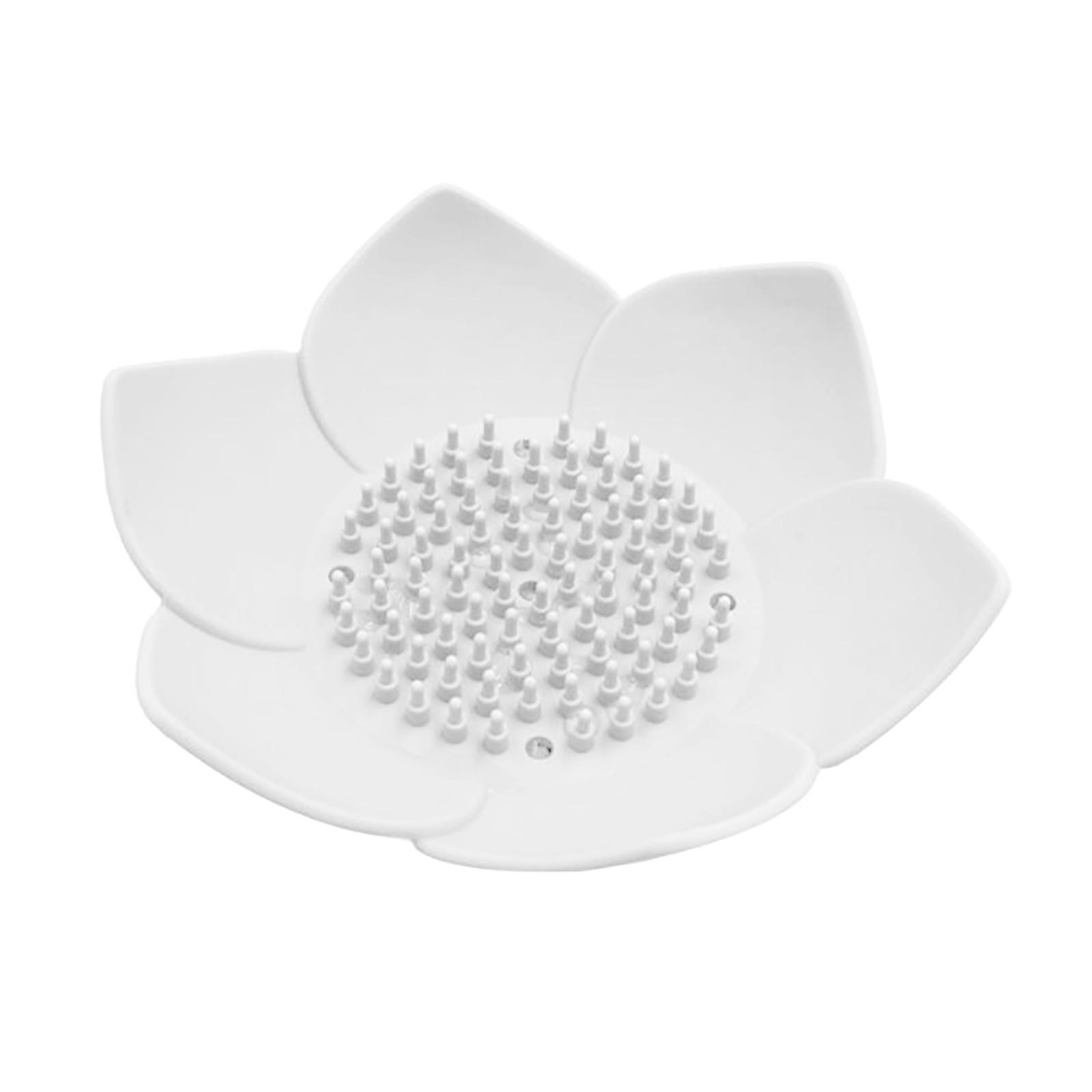 

Силиконовая коробка для мыла Силиконовое мыло для хранения в ванной комнате Мыло для хранения белый