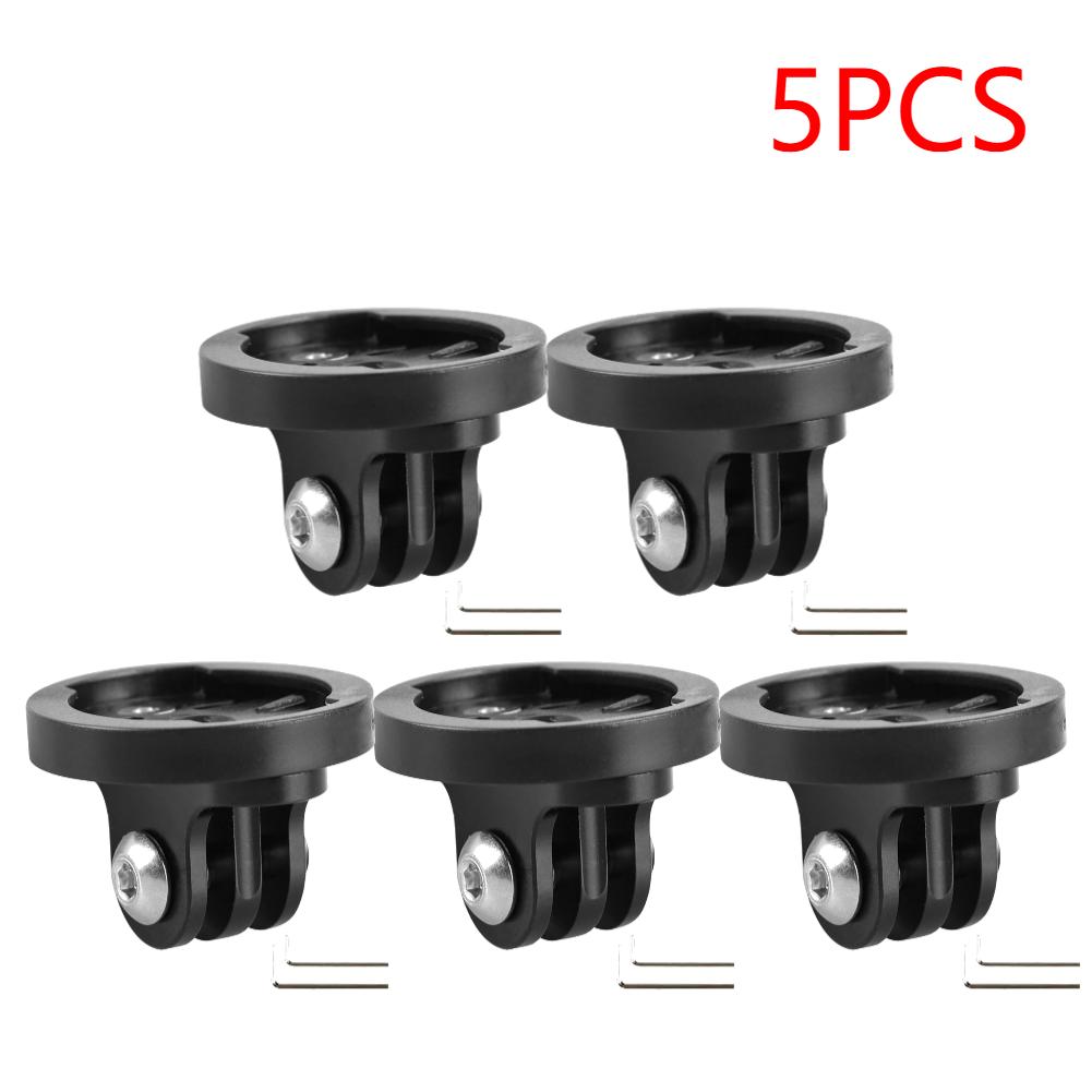 5-1PCS Bike Camera Mount Holder For Garmin Gopro Bicycle Computer Convex/Concave Holder Bike Computer Holder Adapter