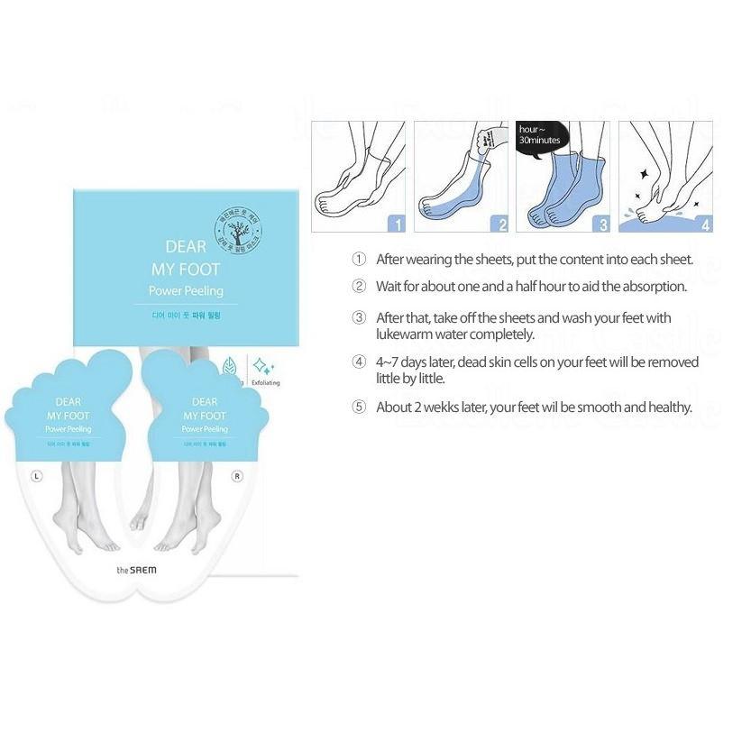 The Saem Drogi Mój Peeling Stóp