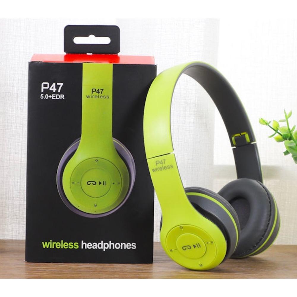 Bluetooth Headset Head-mounted Foldable Subwoofer Wireless Sports Headset