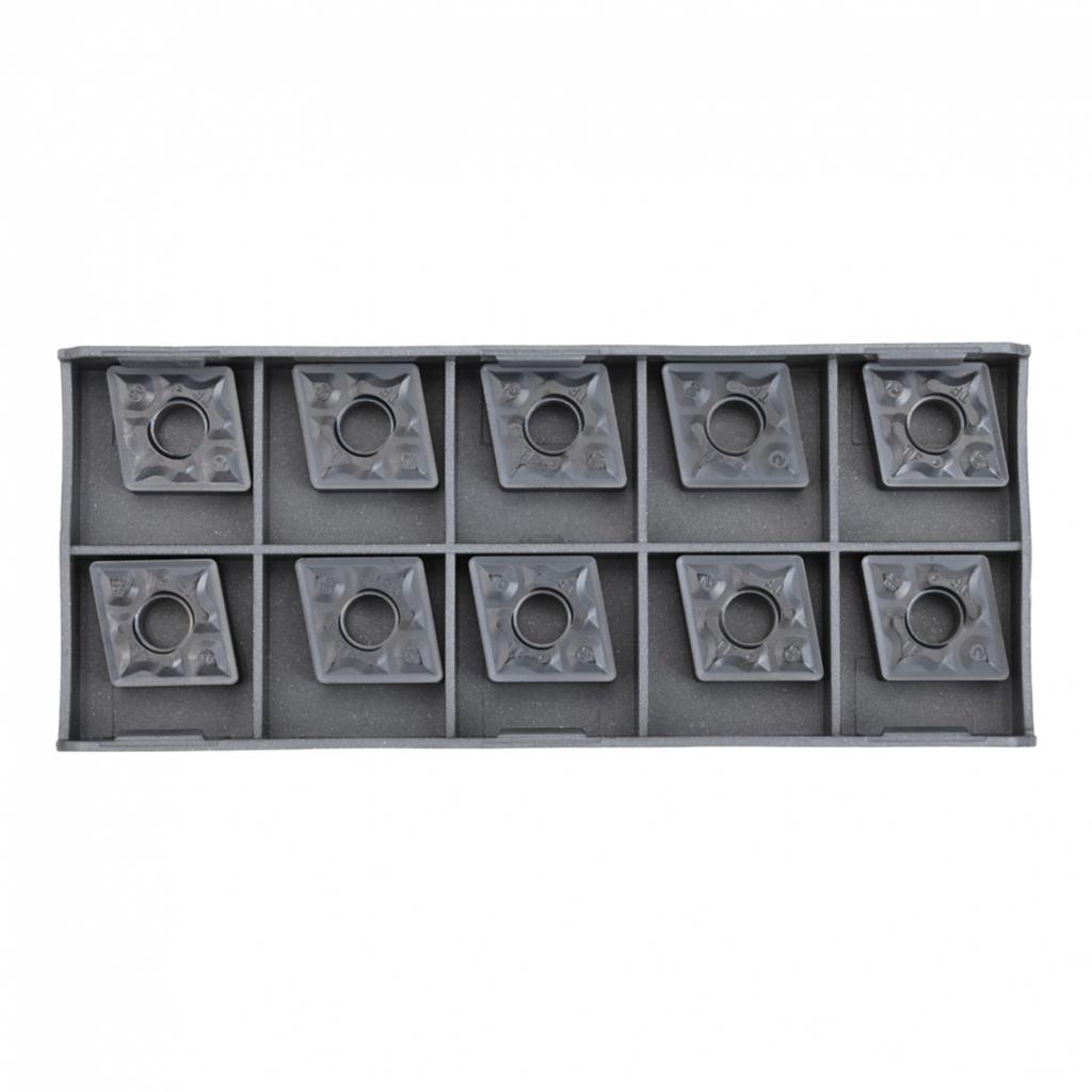 Practical in Various Environments CNMG 120408TF Lathe Turning Inserts Set of 10