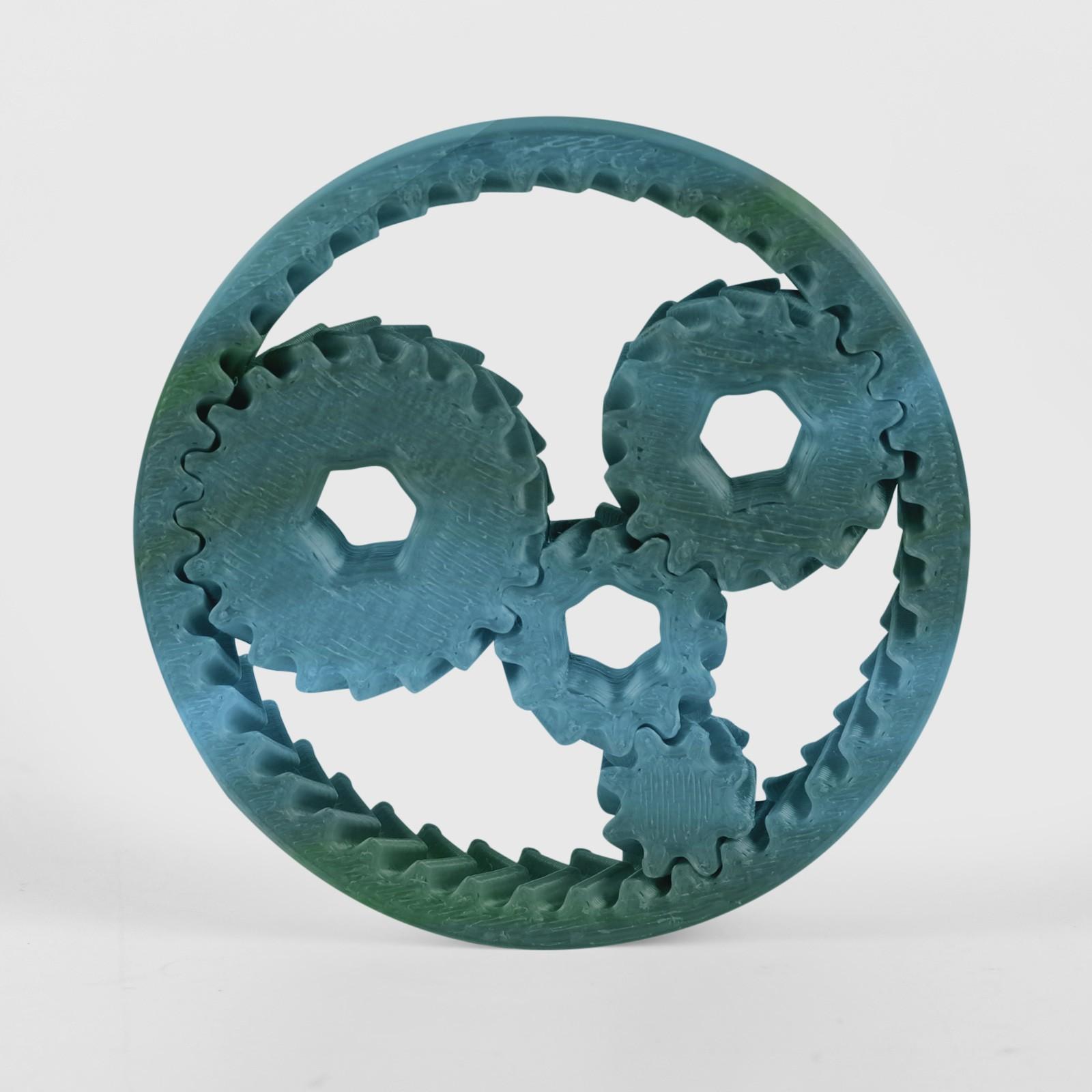 

Напечатанный на 3D-принтере быстрый планетарный редуктор с качающимся рычагом, освобождающий от нагрузки, новый взгляд на классический освобождающий рычаг One Size