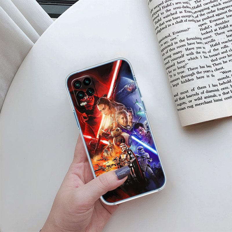 

Star Wars Art Transparent Phone Case for Samsung Galaxy A04 A04S A14 A23 A34 A54 M23 M33 M52 M53 Galaxy A54 5G